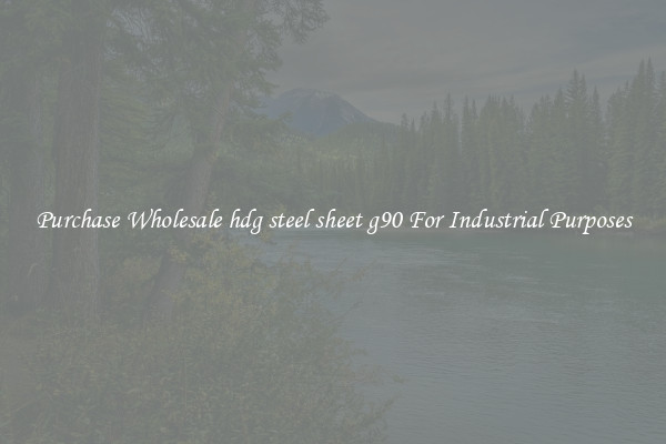 Purchase Wholesale hdg steel sheet g90 For Industrial Purposes