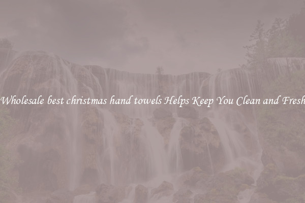 Wholesale best christmas hand towels Helps Keep You Clean and Fresh