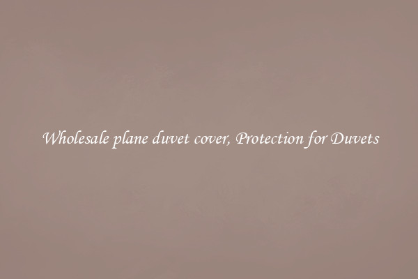 Wholesale plane duvet cover, Protection for Duvets