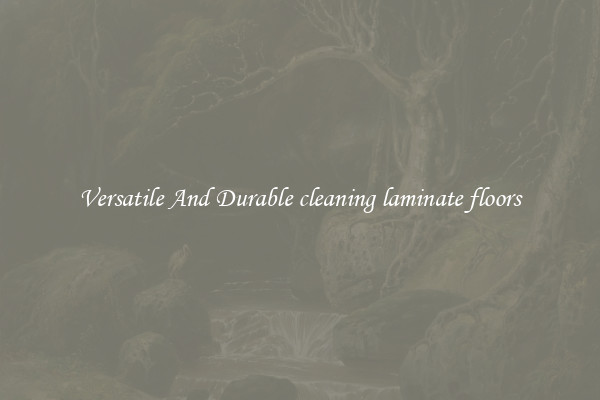 Versatile And Durable cleaning laminate floors